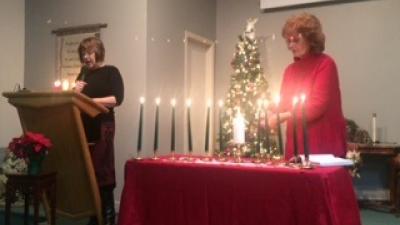 Winter Solstice Candel Lighting Ceremony on Dec. 21, 2016